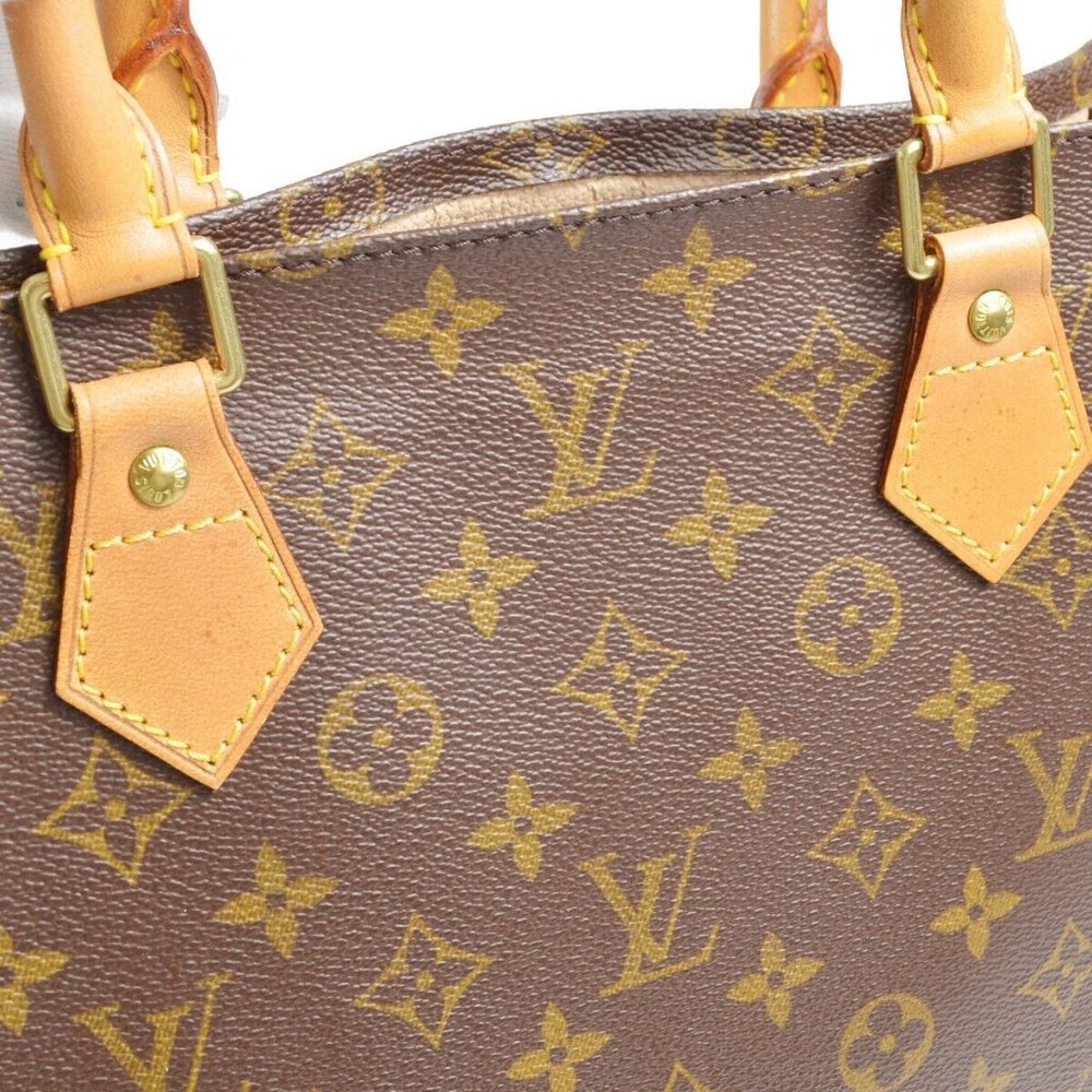 Louis Vuitton Sac Plat Hand Tote Bag Monogram - Picture 8 of 9